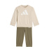 Fato de treino adidas Big Logo Ft Jogger Infantil Bege