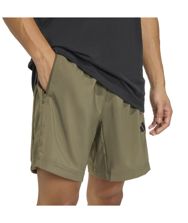 Calça de Fitness adidas We Bas Wv Sho Homem Verde