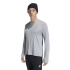 Camiseta de Running adidas Run Ess Ls Homem Cinza