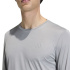 T-shirt de Running adidas Run Ess Ls Homme Gris