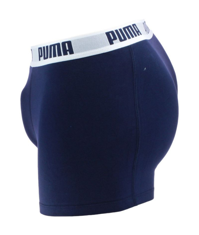 Cuecas Puma Basic Boxer 2P Homem Azul