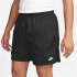 Calça Nike Club Woven Flow Shorts Homem Preto/Cinza