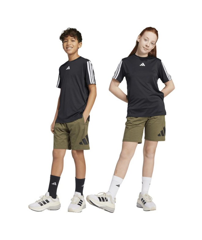 Pantalones adidas Bl Kn Sh 210 Infantil Verde...