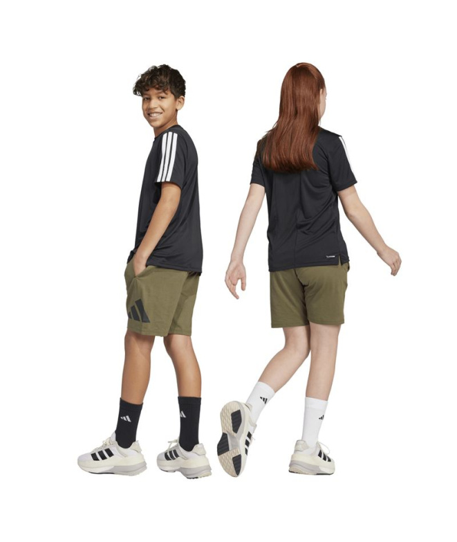 Pantalones adidas Bl Kn Sh 210 Infantil Verde...