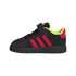 Sapatilhas adidas Grand Court 00S O Infantil Preto/Vermelho/Limluc