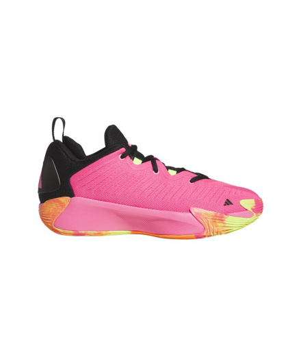 Chaussures de Basket-ball Adidas Initiation Rose/Noir/Limluc