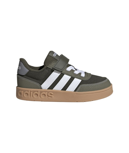 Sapatilhas adidas Breakbase Infantil Carnoc/Negro/Estoli