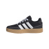 Sapatilhas adidas Breakbase Infantil Preto/Preto/Gum3