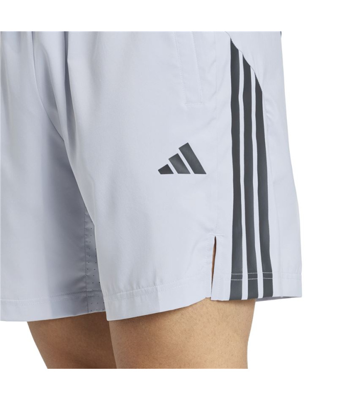 Calça de Fitness adidas Techess 3 Bandas Shor...