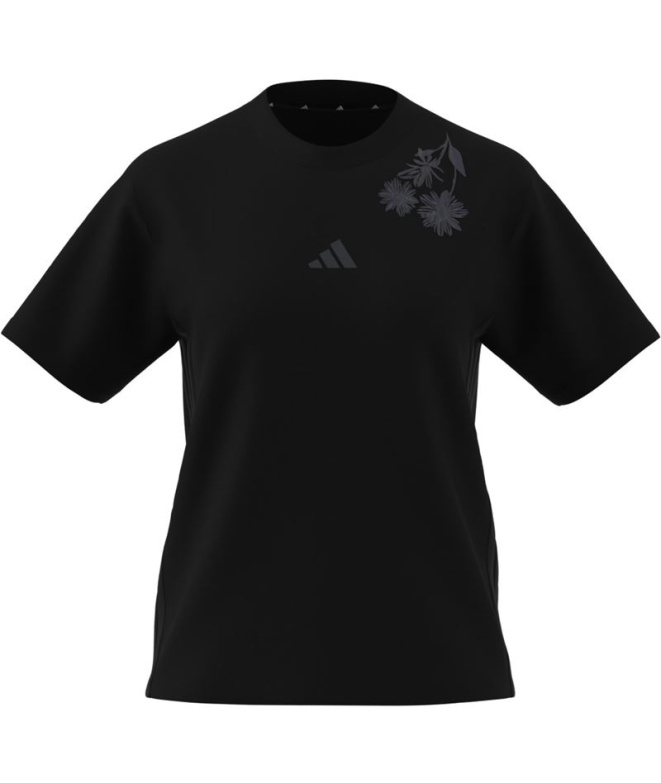 T-shirt adidas 3 Bandes Sj Femme Noir