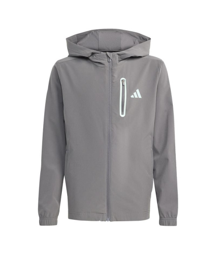 Veste adidas Wv Tt Enfant Gricua/Vert