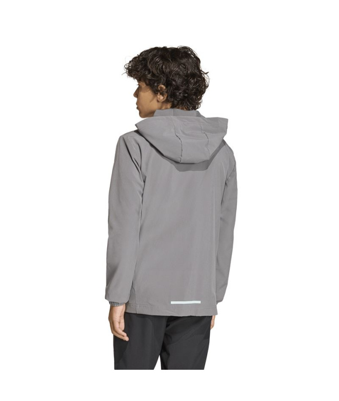 Casaco adidas Wv Tt Menino Gricua/Verde