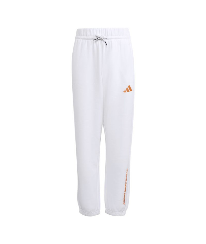 Pantalons adidas Fl Enfant Blanc