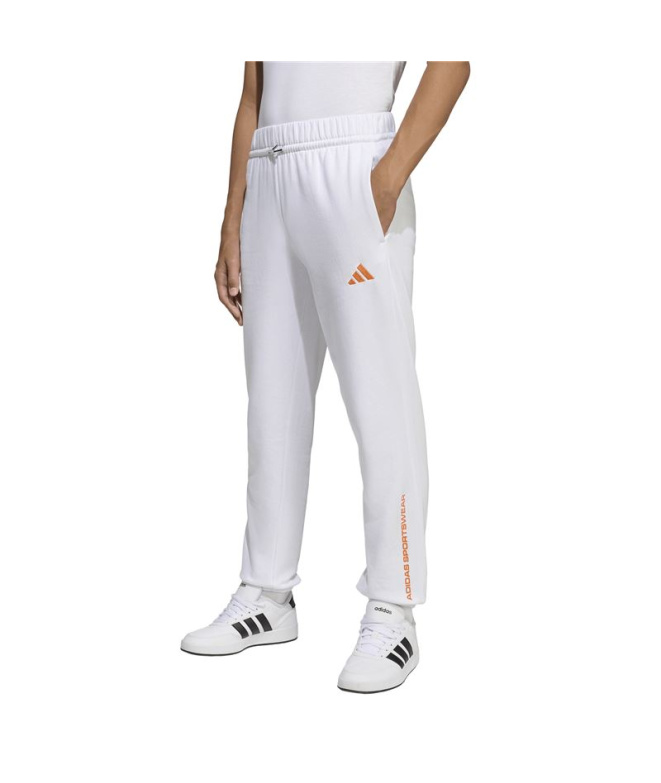 Pantalons adidas Fl Enfant Blanc