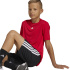 Camiseta de Fitness adidas Tr-Es Infantil Granate/Branco
