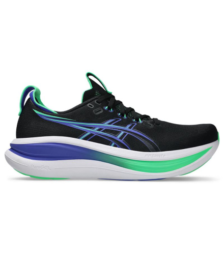 Chaussures de Running ASICS Gel-Nimbus 28 Homme Noir/Cobalt