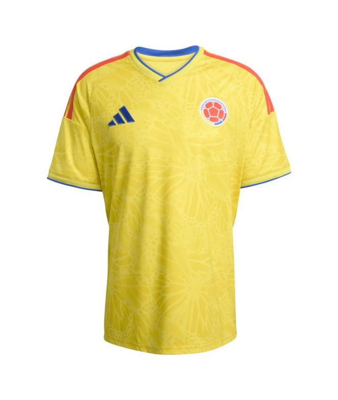 Camiseta Futebol amarela Homem adidas Colômbia...