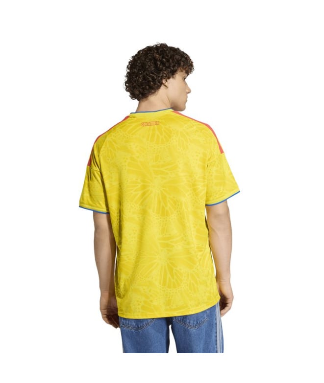 Camiseta Futebol amarela Homem adidas Colômbia...