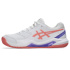 Sapatilhas de Padel ASICS Gel-Dedicate 8 Padel Mulher Branco/Guava