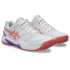 Sapatilhas de Padel ASICS Gel-Dedicate 8 Padel Mulher Branco/Guava