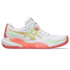 Zapatillas de Padel ASICS Gel-Challenger 15 Padel Mujer Blanco/Guava