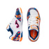 Chaussures de Futsal Joma Haut Flex Jr 2672 Blanc Orange Indoor Enfant