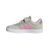 Zapatillas adidas VL Court 3.0 El Infantil Verde/Rosgoz/Rosa