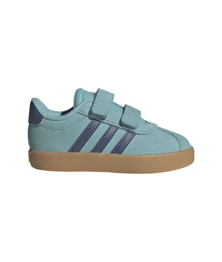 Chaussures adidas VL Court 3.0 Cf Enfant Tonmen/Bleu/Plamet