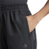 Calça de Fitness adidas Pacer All Gym 3 Bandas Woven Mid Rise Mulher Preto