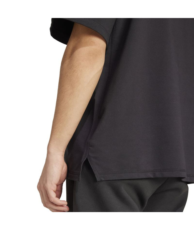 Camiseta de Fitness adidas D4T X Tee Homem Preto
