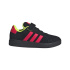 Sapatilhas adidas Grand Court 00S O Infantil Preto/Vermelho/Limluc