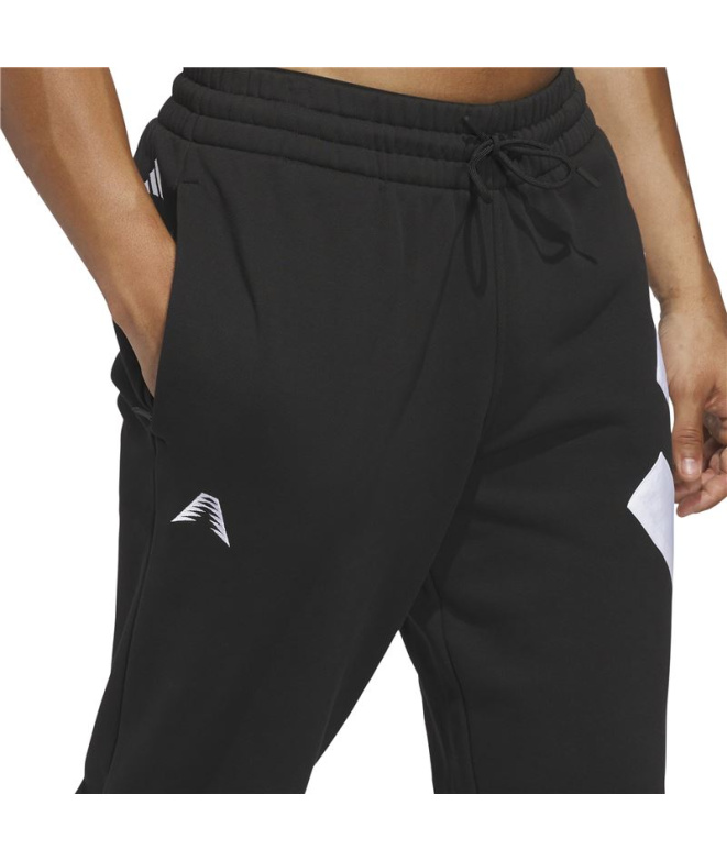 Pantalon de Basket-ball adidas Anted Fl Homme Noir