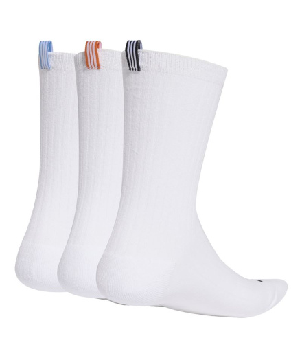 Chaussettes adidas Lbl Elev Crw 3P Blanc/Noir/Naos/Bleu