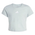T-shirt adidas Jg 3 Bandes Bébé Fille Sama/Blanc
