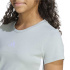 Camiseta adidas Jg 3 Bandas Baby Menina Sama/Branco