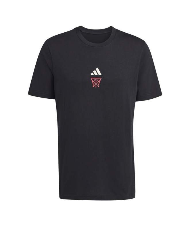 T-shirt adidas Anx Hoop Homme Noir