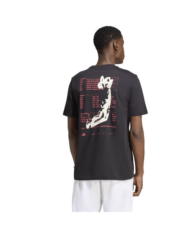 T-shirt adidas Anx Hoop Homme Noir