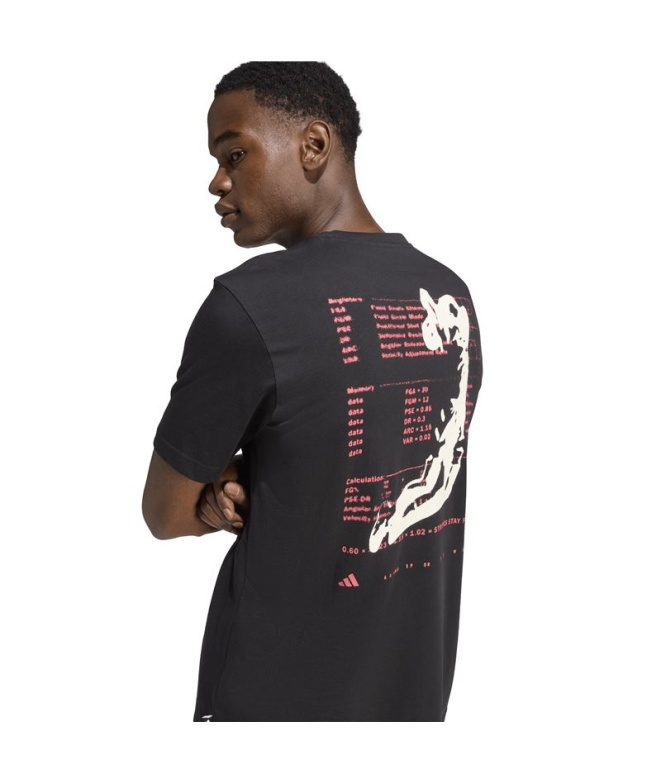T-shirt adidas Anx Hoop Homme Noir