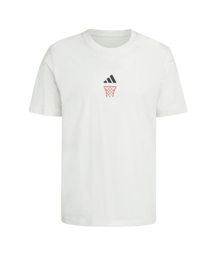 T-shirt adidas Anx Hoop Homme Blanc