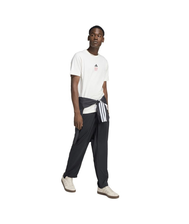 T-shirt adidas Anx Hoop Homme Blanc