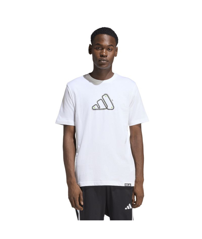 Camiseta adidas Mts Track Homem Branco