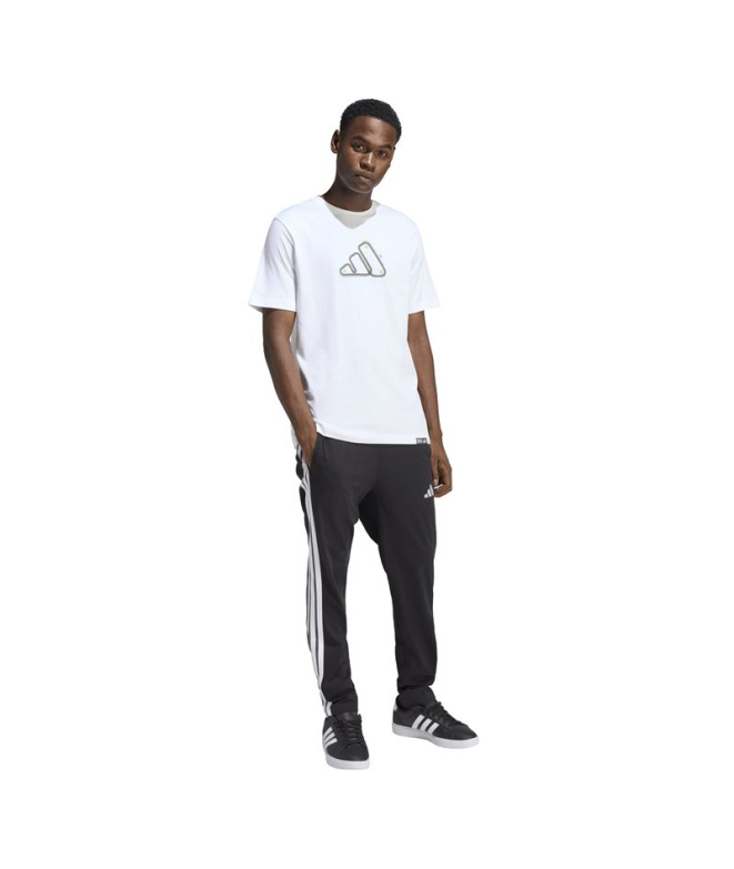 Camiseta adidas Mts Track Hombre Blanco