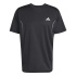 Camiseta de Fitness adidas Tech App Gf Tee Homem Preto