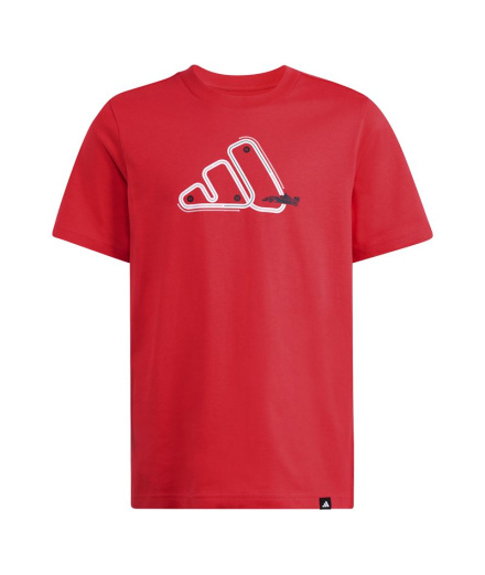 T-shirt adidas Moto 1 Enfant Grenat