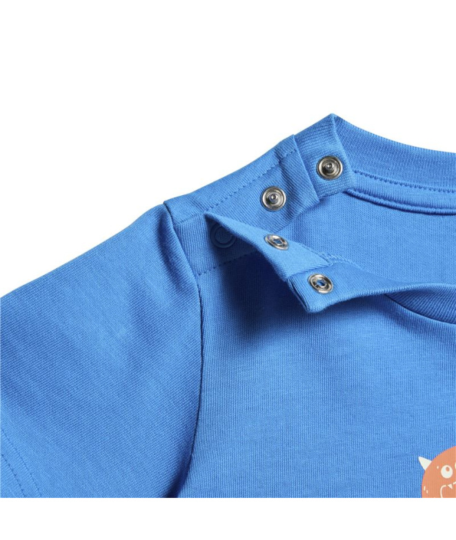 T-shirt adidas Tirons Enfant Bleu