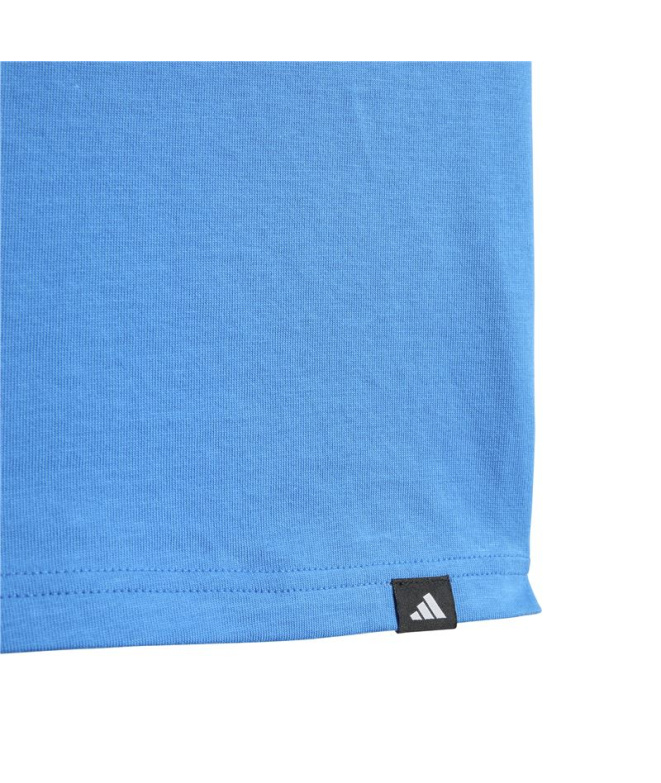 T-shirt adidas Tirons Enfant Bleu