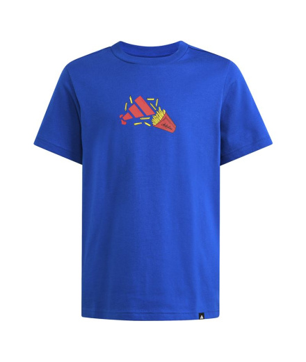 Camiseta adidas Food Infantil Azul
