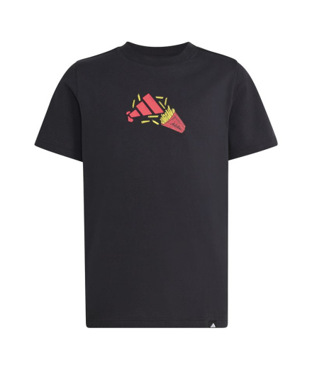 T-shirt adidas Nourriture Enfant Noir