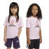 T-shirt adidas Lk Food Enfant Rose