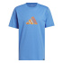 T-shirt adidas Big Logo 3-Bar Homme Bleu